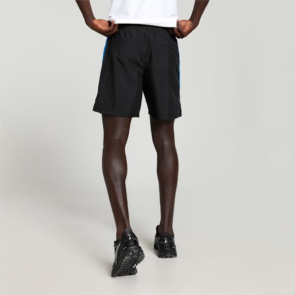 RUN FAVOURITE VELOCITY 7" Men's Running Shorts, PUMA Black-Ultra Blue, extralarge-IND